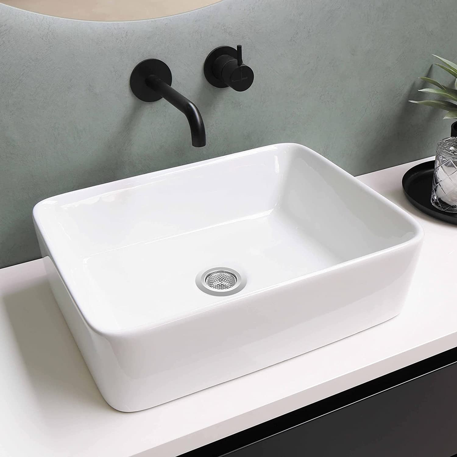 2PCS Bathtub Drain Strainer - 2.79 Inch Bathtub Floor Shower Hair Drain Catcher