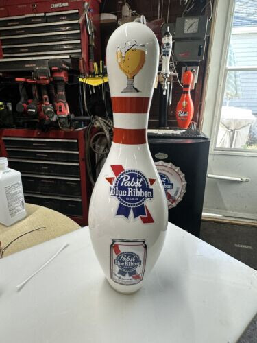 PBR Pabst Blue Ribbon Beer Premium Quality Vinyl Sticker Decal 4x2