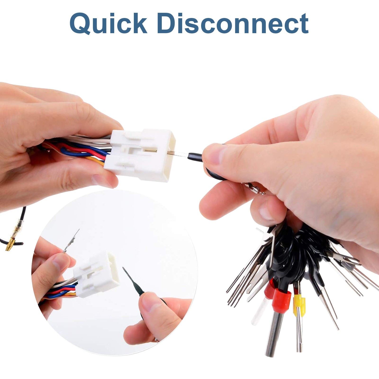 567Pcs Automotive Electrical Connector Pins Kit Terminal Removal Tool Wire Seals