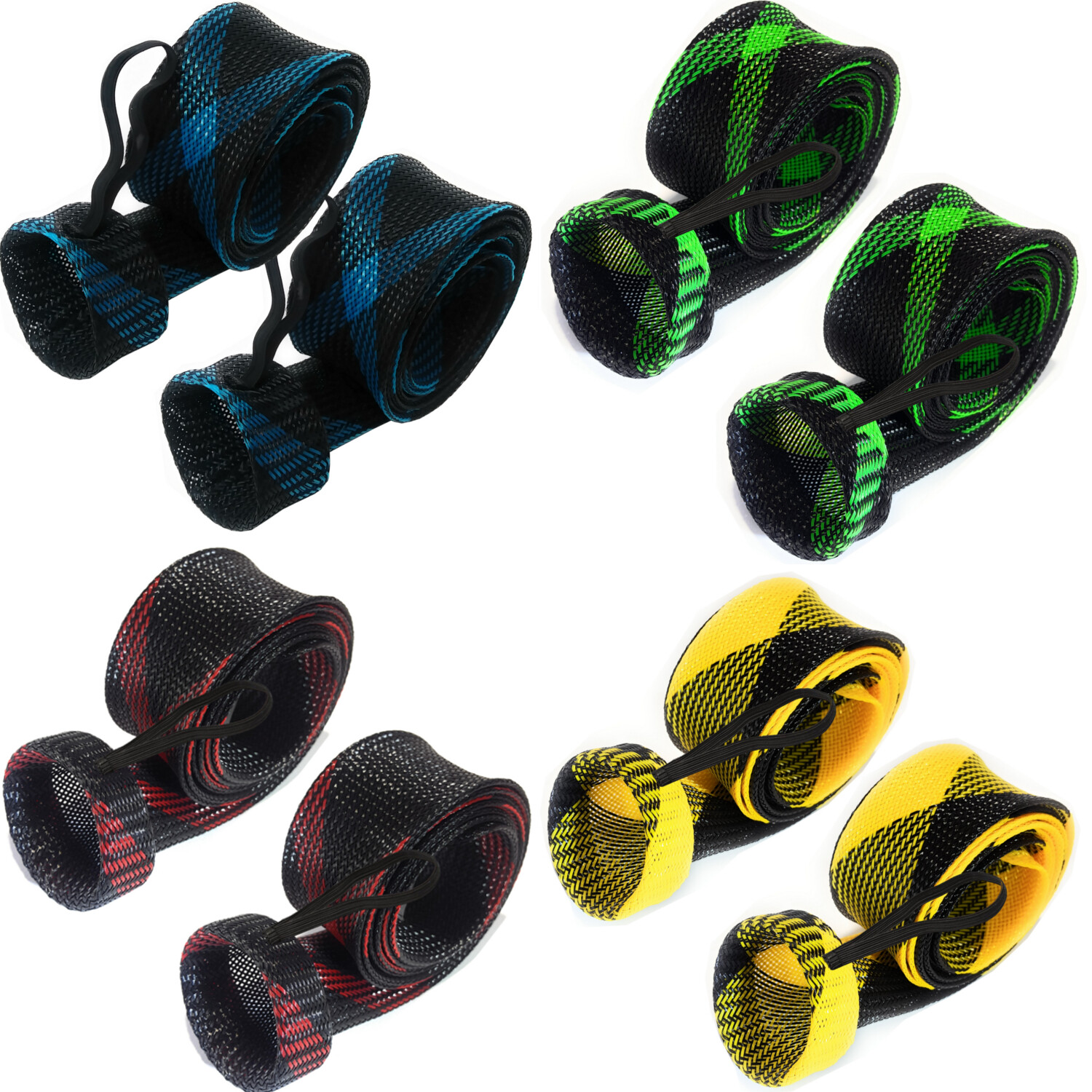 Reaction Tackle Fishing Rod Cover/ Rod Sleeve/ Rod Sock (2-Pack)