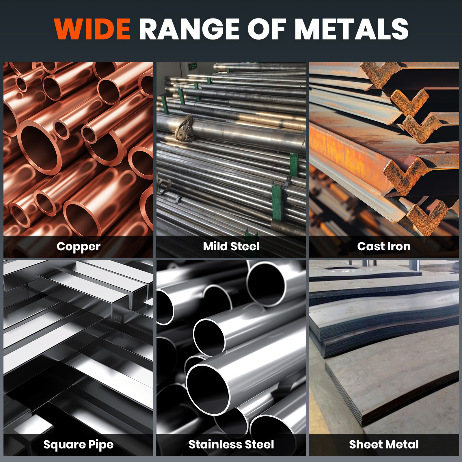 6-in-1 Cold TIG Welding Machine 200A HF/SPOT/PULSE TIG, Stick, Clean 110V/220V