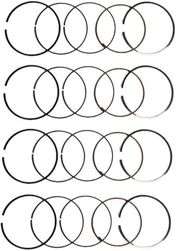 OVERSIZE +0.5MM Piston & Ring Set For Hyundai Kia Accent Rio 1.6L DOHC 2012-2016