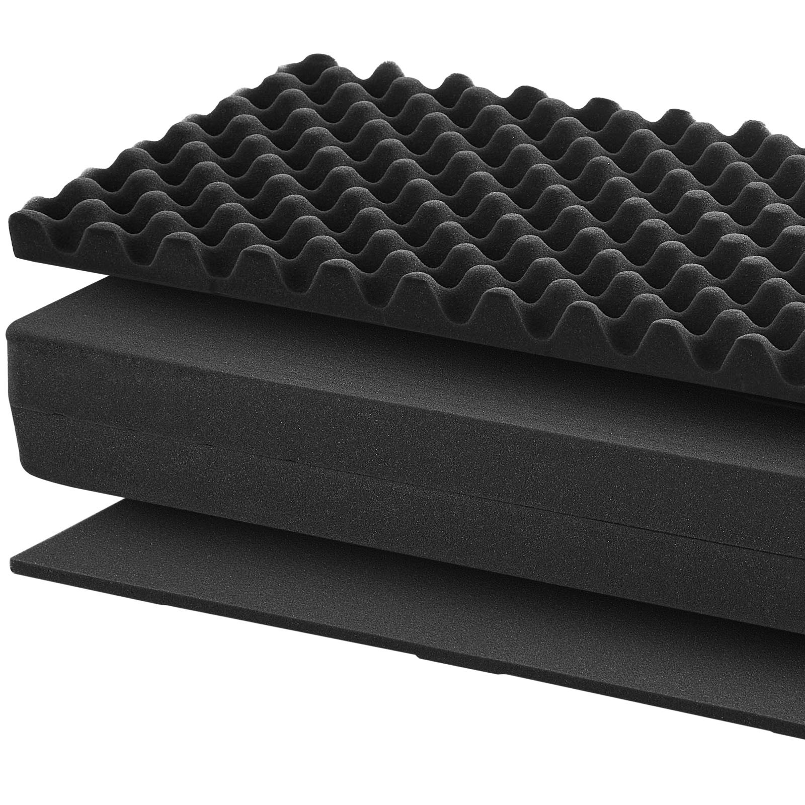 VEVOR Hard Rifle Case IP67 Waterproof Rifle Storage Case with Pre-cut Foam Khaki