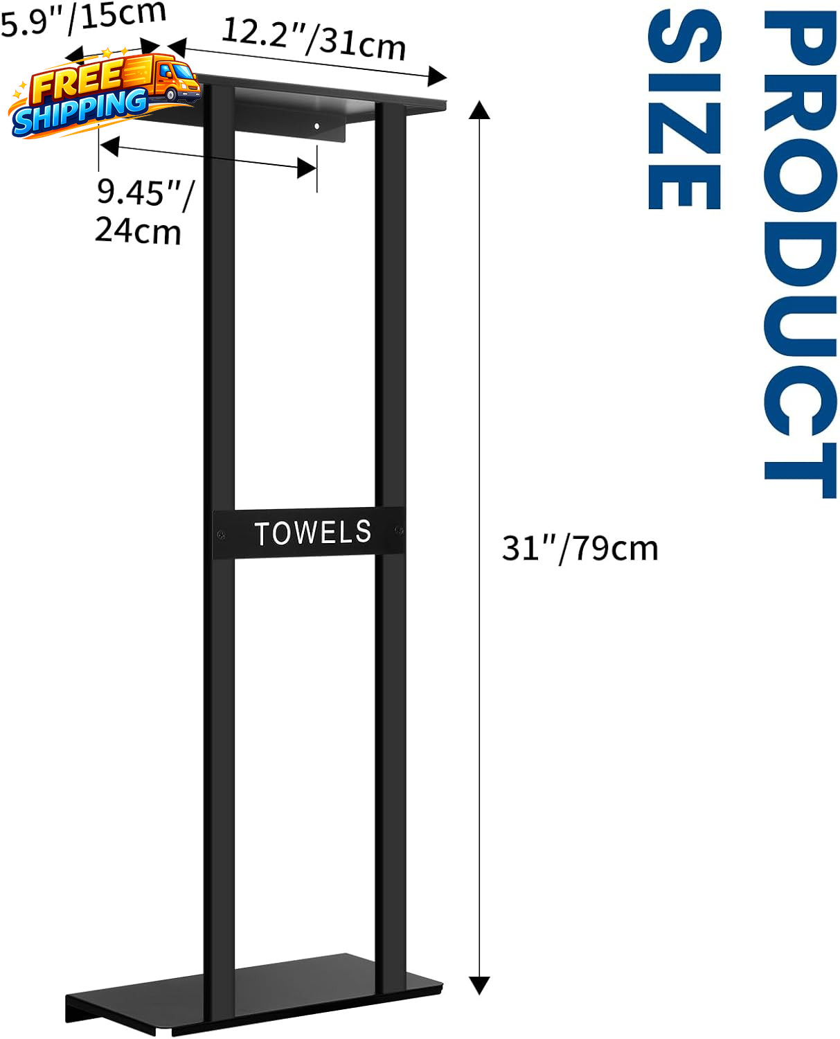 Bathroom Towel Storage Rack Wall Mounted Bathroom Towel Rack 30 Inch Heavy Duty