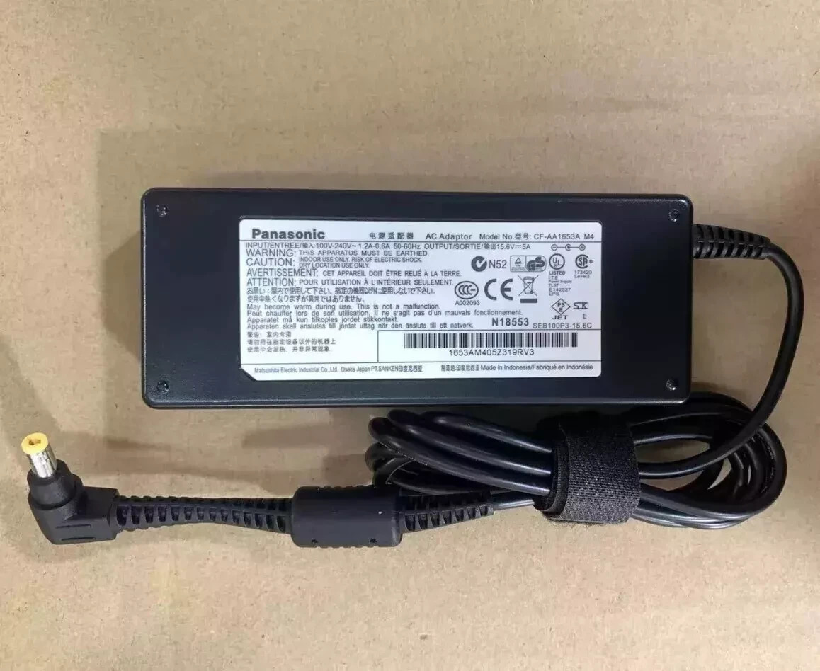 New OEM CF-AA1653A Charger for Panasonic Toughbook CF-30 CF-31 CF-53 CF-52 CF-29
