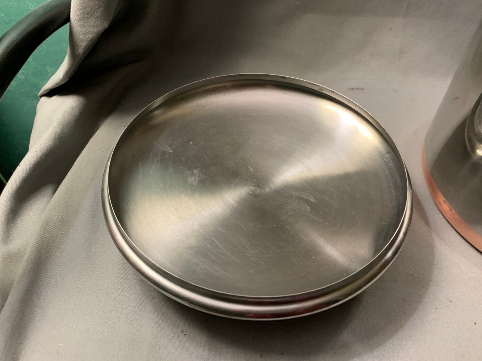 Vtg Revere Ware Stock Pot Dutch Oven 8 QT Copper Clad Bottom ROME NY 1979 RARE