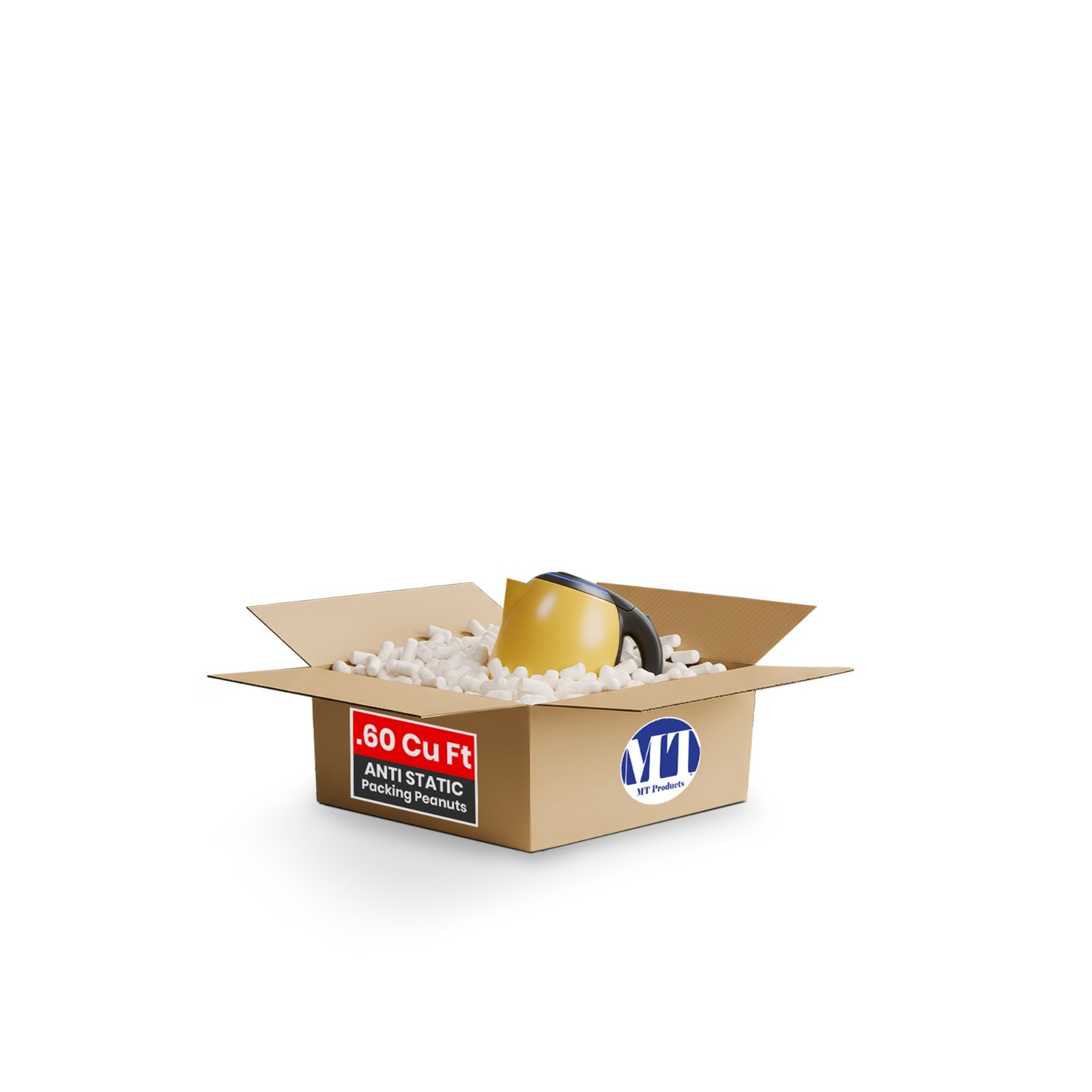 MT Products Off-White Packing Peanuts - Bulk Shipping Peanuts for Fragile Times