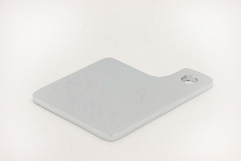 Chrome State Inspection Tag Sticker Renewal Holder Display Plate For Motorcycles