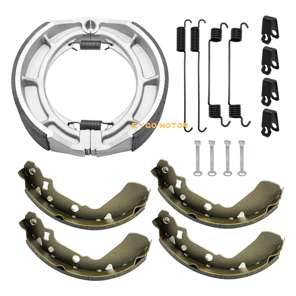 Front & Rear Brake Shoes Kit for Suzuki King Quad 300 LTF4WDX LTF300F 1991-2001