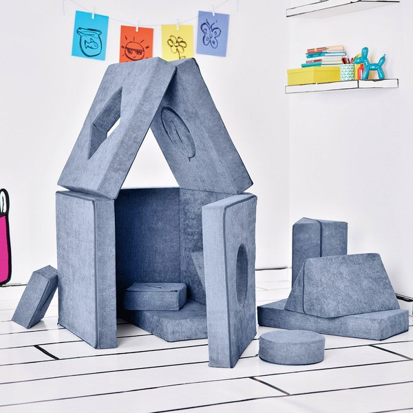 🏰 Yourigami Kids Convertible Play Fort – Indoor/Outdoor Tent ⛺ Assorted Colors