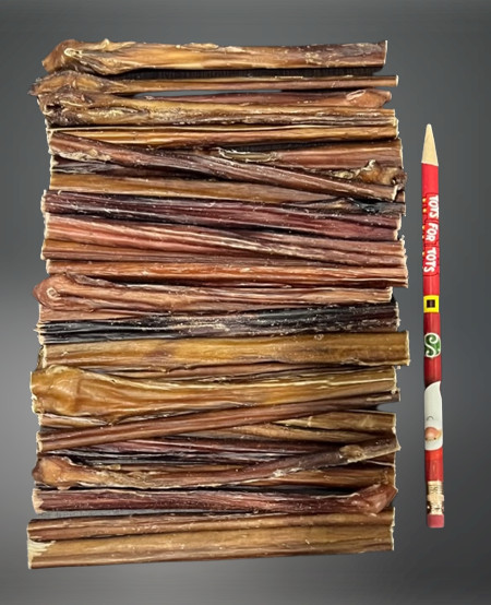 Bully Sticks 6" 100% Natural Beef Bully Sticks Dog Chews & Treats USA Material