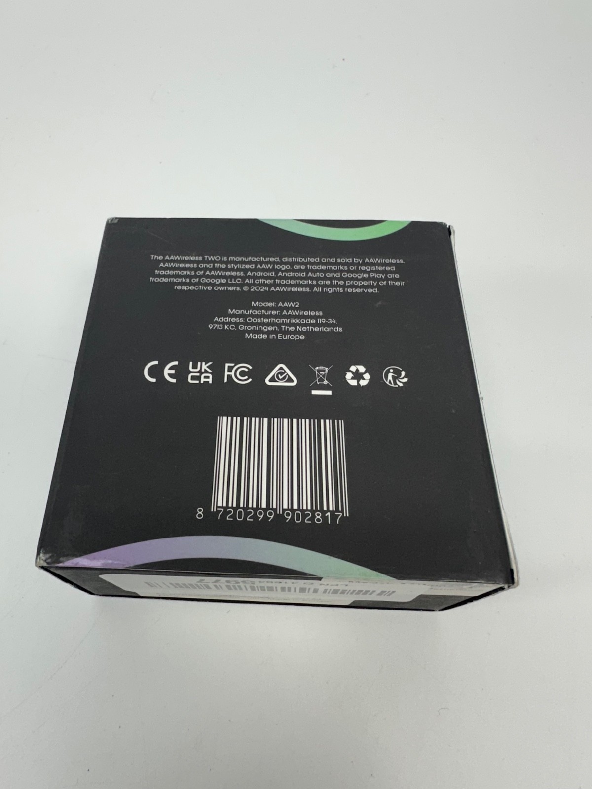 AAWireless Two - Android Auto Wireless Adapter - Convert Factory Wired Black