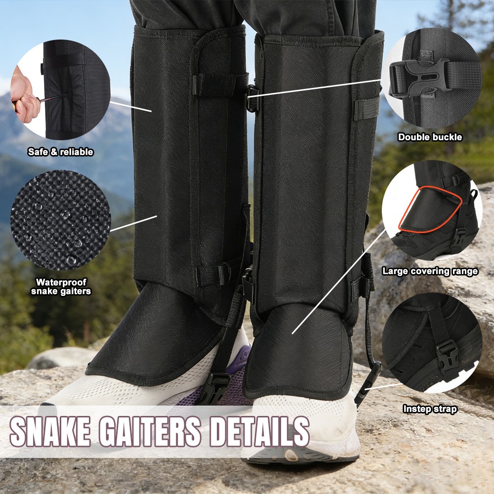 Snake Guards Gaiters Leggings Anti Bite Chap Waterproof Protector for Hiking