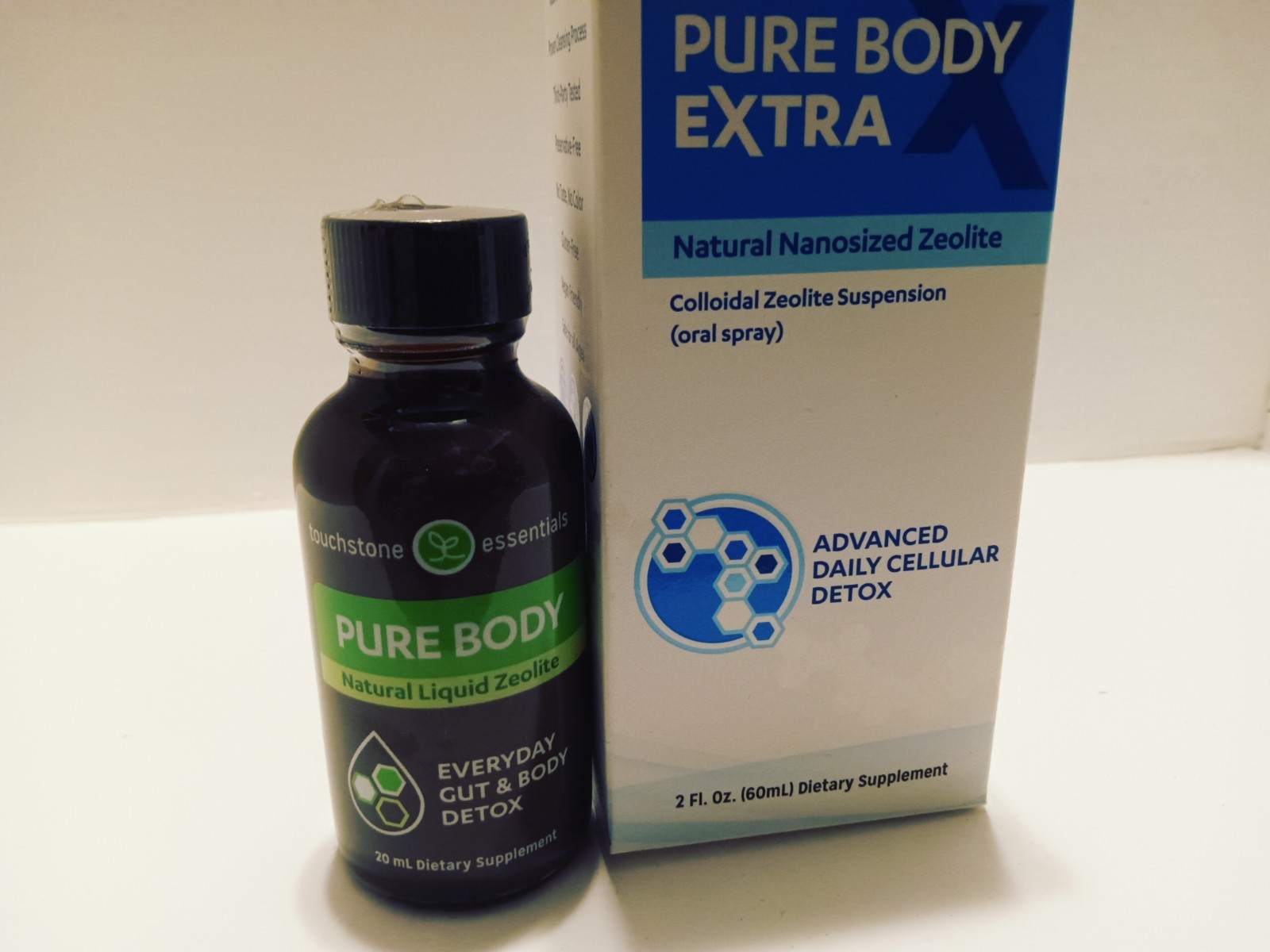 Touchstone Essentials Pure Body Extra Natural Zeolite | 2 Packages | FREE SHIP