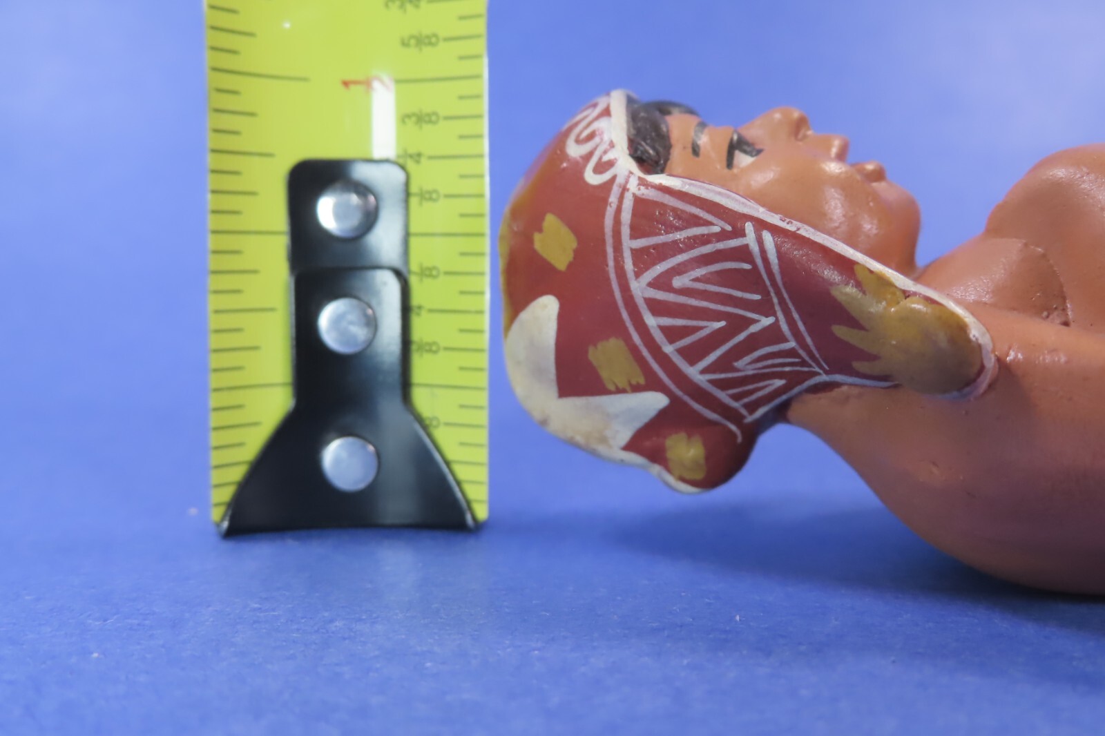 Vintage Peruvian Nativity Baby Jesus Terra Cotta Pottery Replacement pc 4"