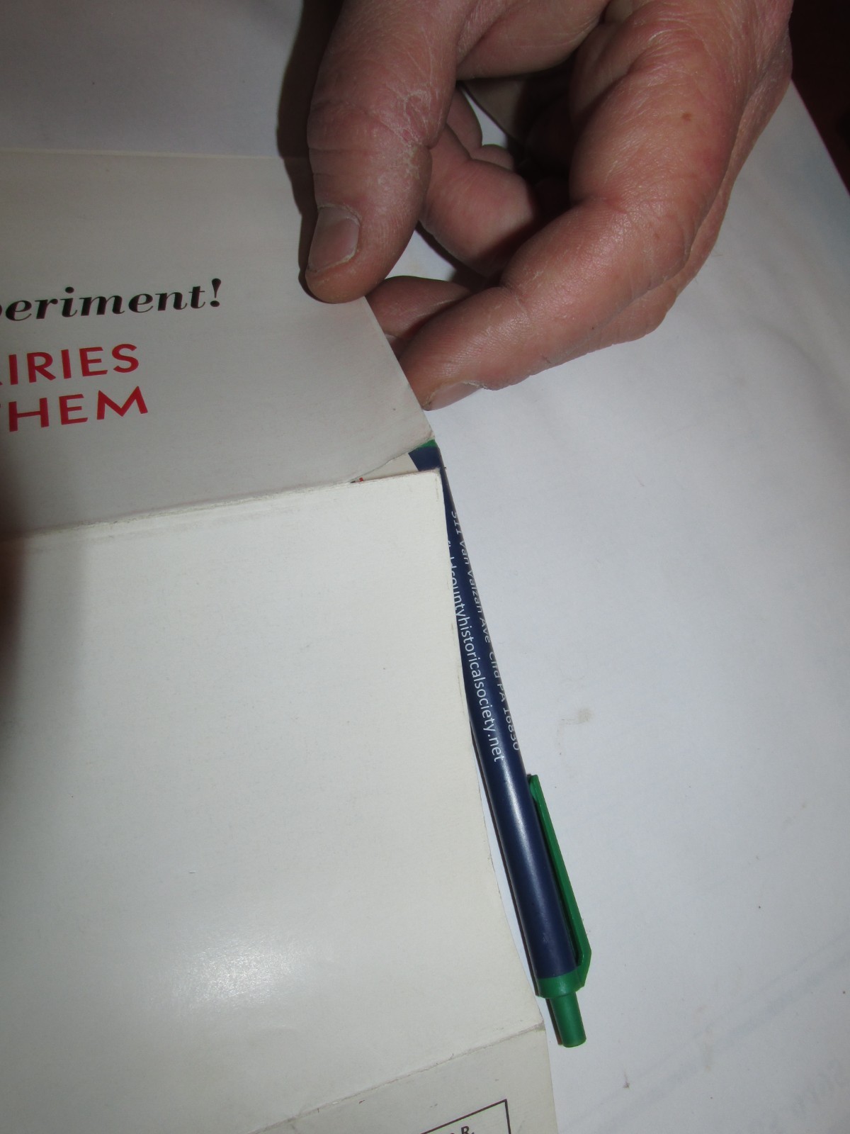 THATCHER MILK BOTTLE MAILER POSTER 1930'S "PYROGLAZE!" ELMIRA, NY, ADVERTISEMENT