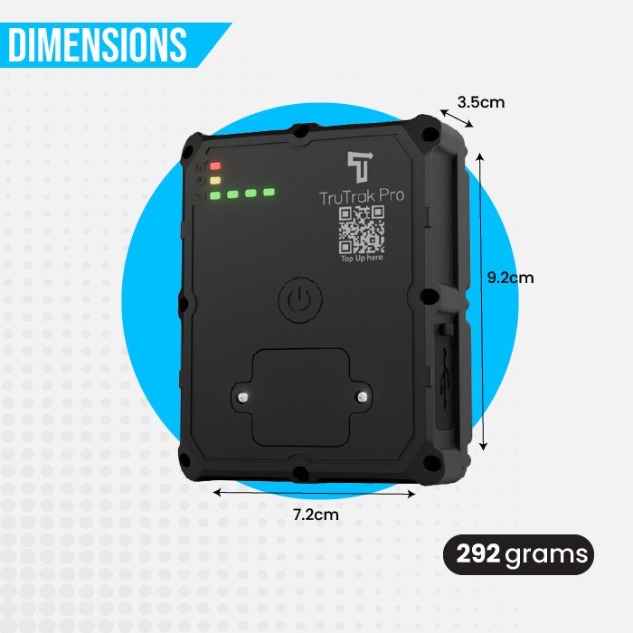 TruTrak GAT24 GPS Tracker 4G - Real Time magnetic vehicle Tracker- REFURBISHED