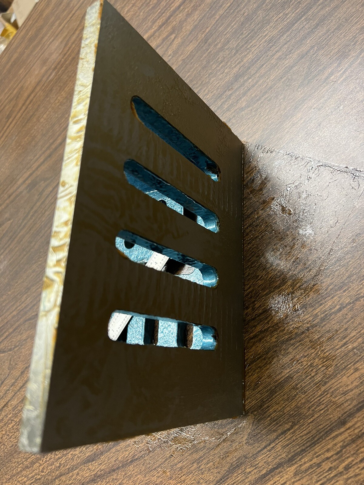 Slotted Angle Plate webbed End 9x7x6”" high tensil accurate ground SAPW-976-new