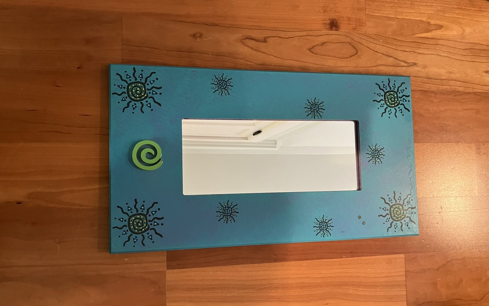 Artsy-Fartsy Celestial 20" x 11" Unique Mirror - Blue Moon Graphics