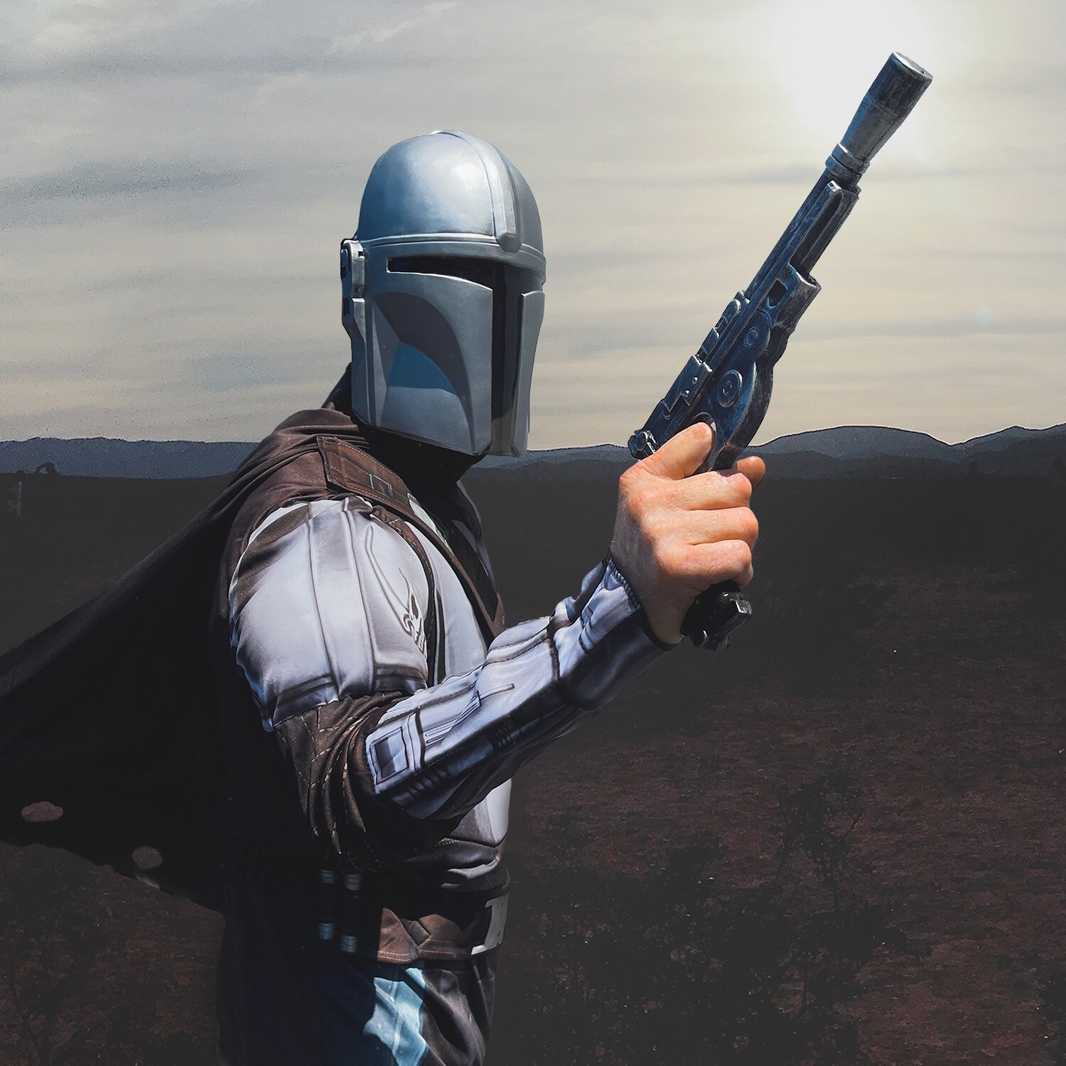 Mandalorian Sty Foam Blaster Replica for Cosplay, Gifts, Collections, & Costumes