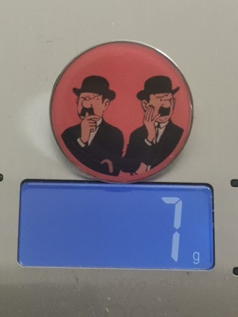 TINTIN MILOU HADDOCK HERGÉ pin Badge Patch New High Quality
