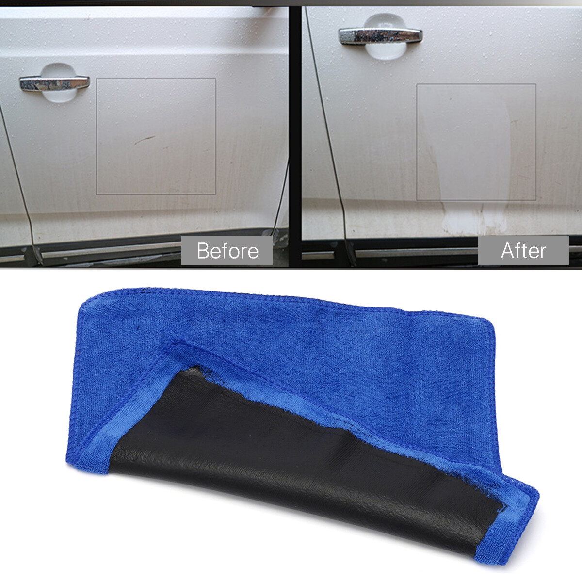 Clay Bar Microfibre Mitt Cloth Towel Auto Car Detailing Cleaning Cloth 12"x12"