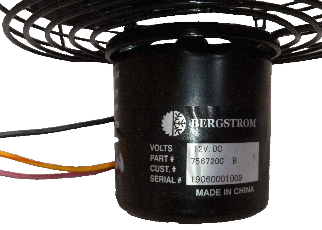 Bergstrom defroster fan 756720C 756744C 1215882 129547 1000202056 000202056