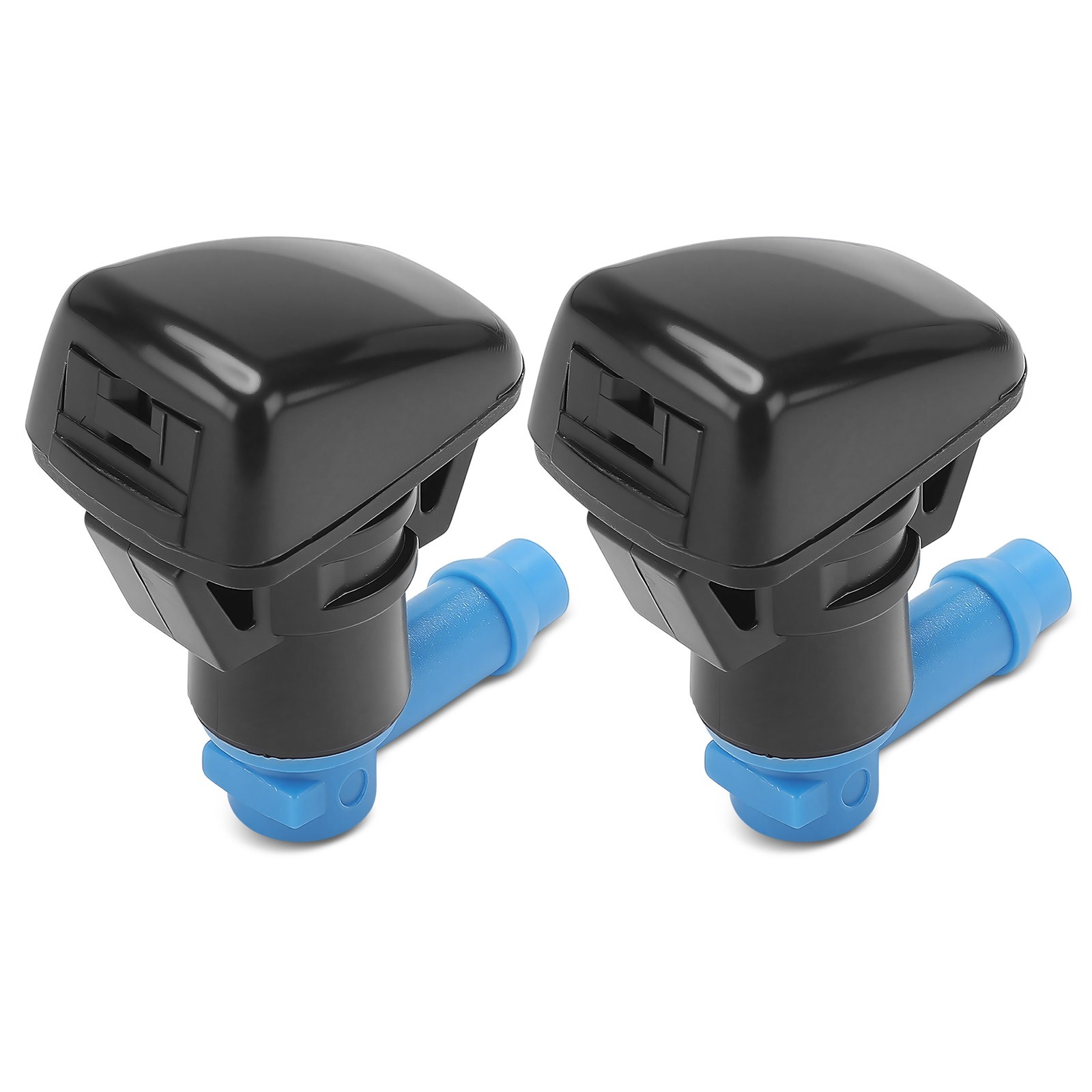 2x Front LH & RH Windshield Washer Nozzle Fan w/ Gaskets for Dodge Durango 11-23