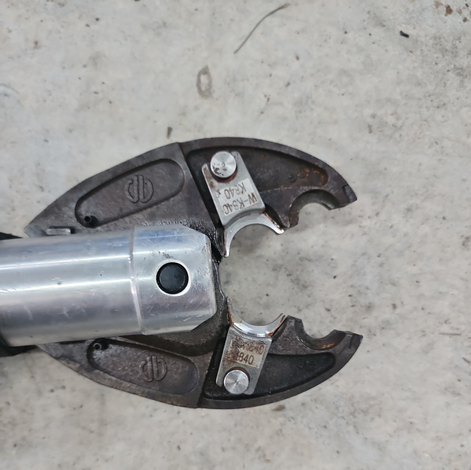 Burndy Hydraulic MD PAT Patriot handheld Crimper 6 Ton No Battery