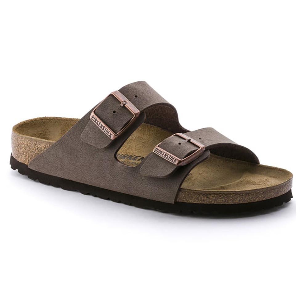 Birkenstock Arizona Birko-Flor Soft Footbed Unisex Sandals - Mocha