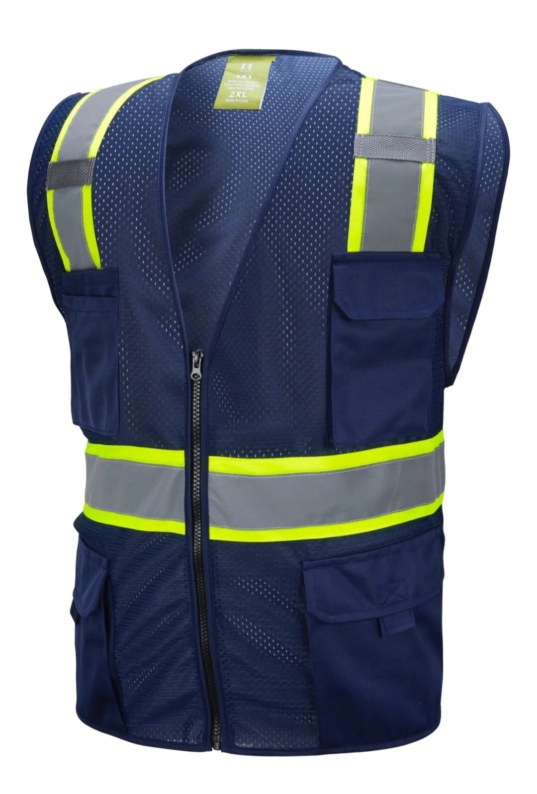 Two Tones Safety Vest ,With Multi-Pocket