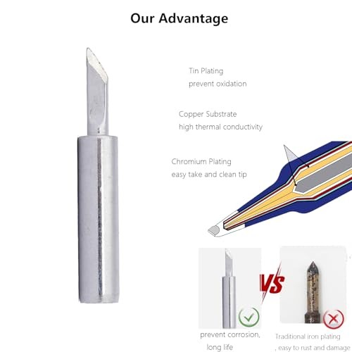 Soldering Iron Tips,900M Solder Tip Replacement, Solder 900m-t-sk (5pcs)