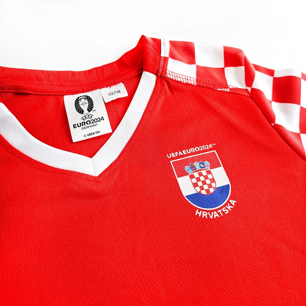 CROATIA HRVATSKA - Kids Set ‘Croatia' (top + bottom) Jersey+Shorts