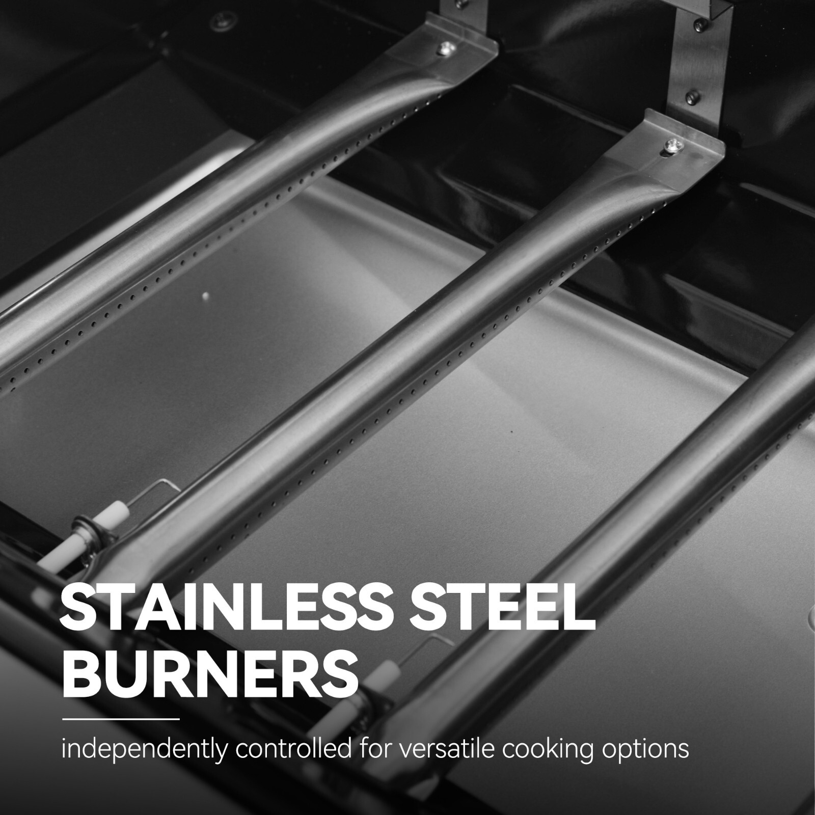 Royal Gourmet 4-Burner Propane Gas Grill with Stainless Steel Upper Lid Outdoor