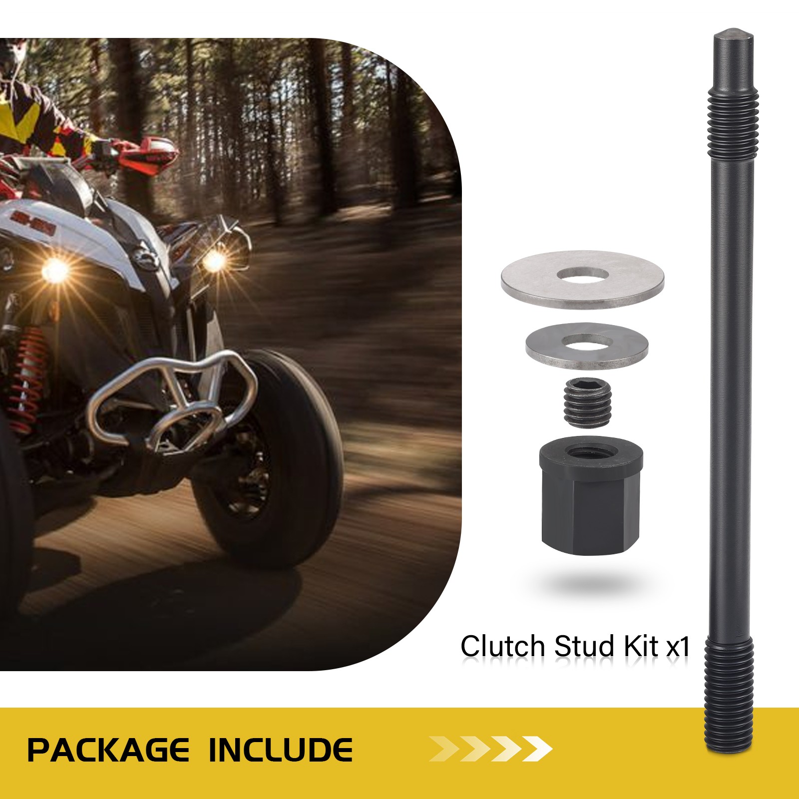 703500842 Clutch Bolt Repair Kit For Can-Am Maverick Commander Outlander 1000/R