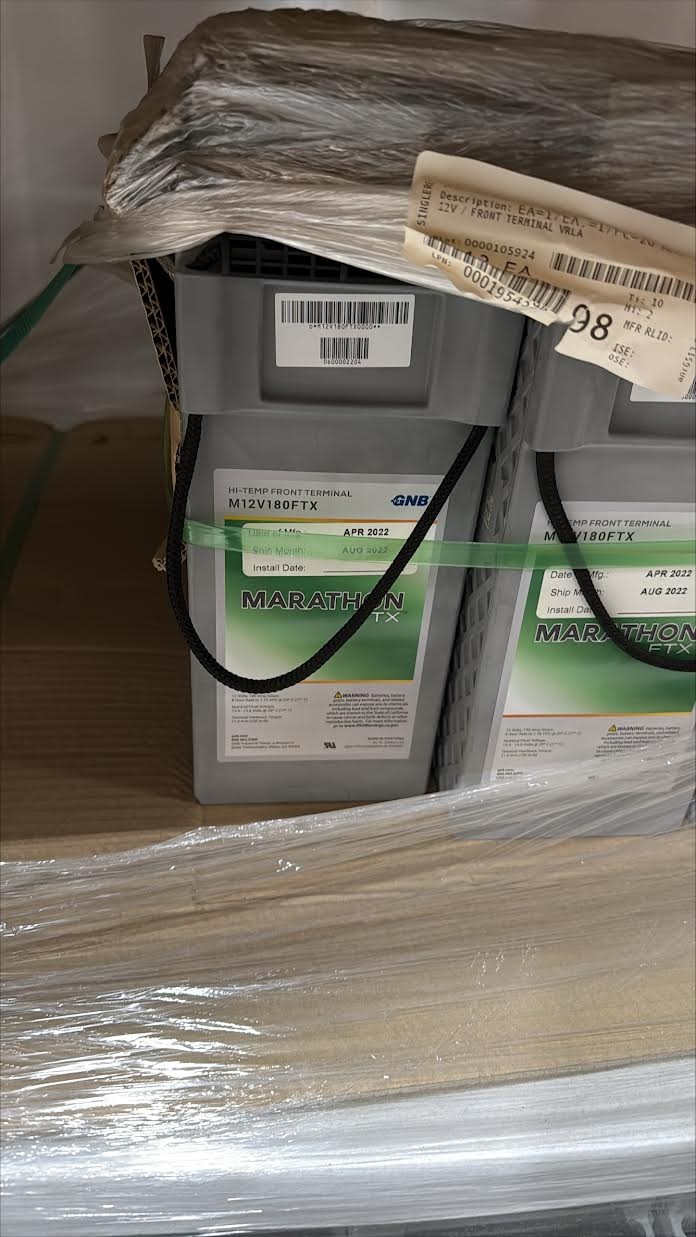 180 Amp Hour Marathon FTX M12V180FTX AGM Battery 2022
