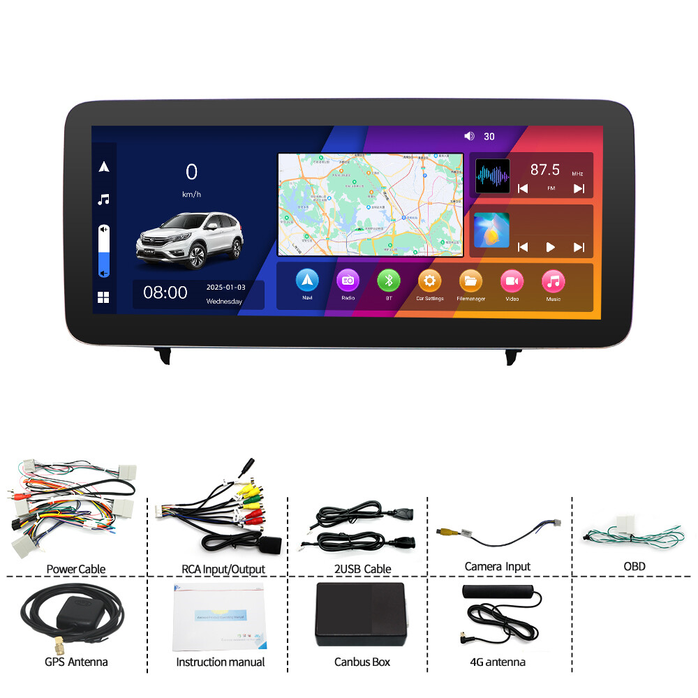 12.3" For 09-15 Lexus RX350 RX450h Carplay 4+64GB Stereo Radio GPS Nav Head Unit