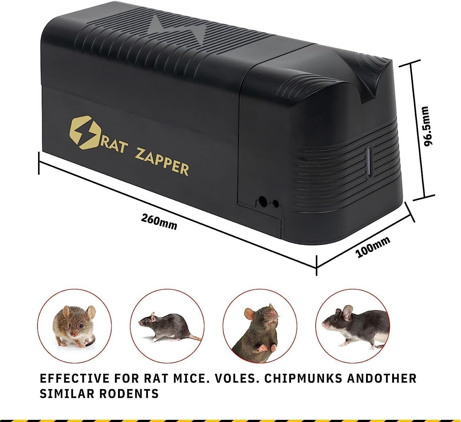 Electronic Mouse Trap Victor Control Rat Killer Pest Electric Rodent Zapper US