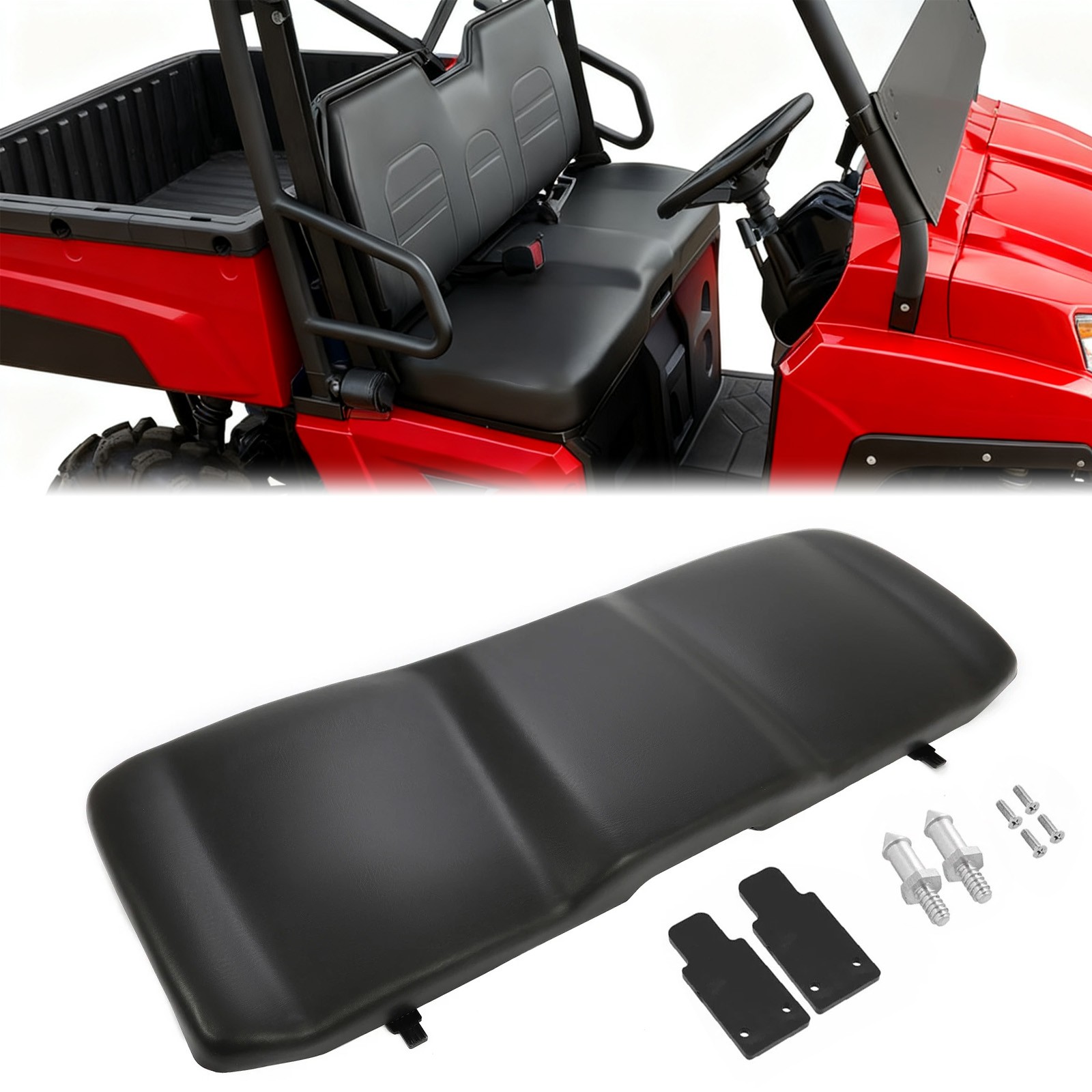 Seat Bottom Cushion Black For Ranger 800 Crew/ 900 Crew 2010-2014 #2684884-070