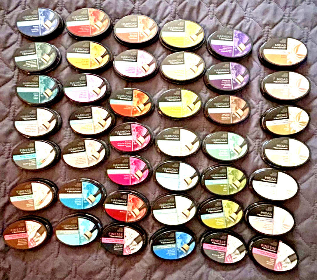 Crafters Spect 42Noir Inkpad Harmony Water-Proof, Metallic-Pigment, Alcohol-Pr