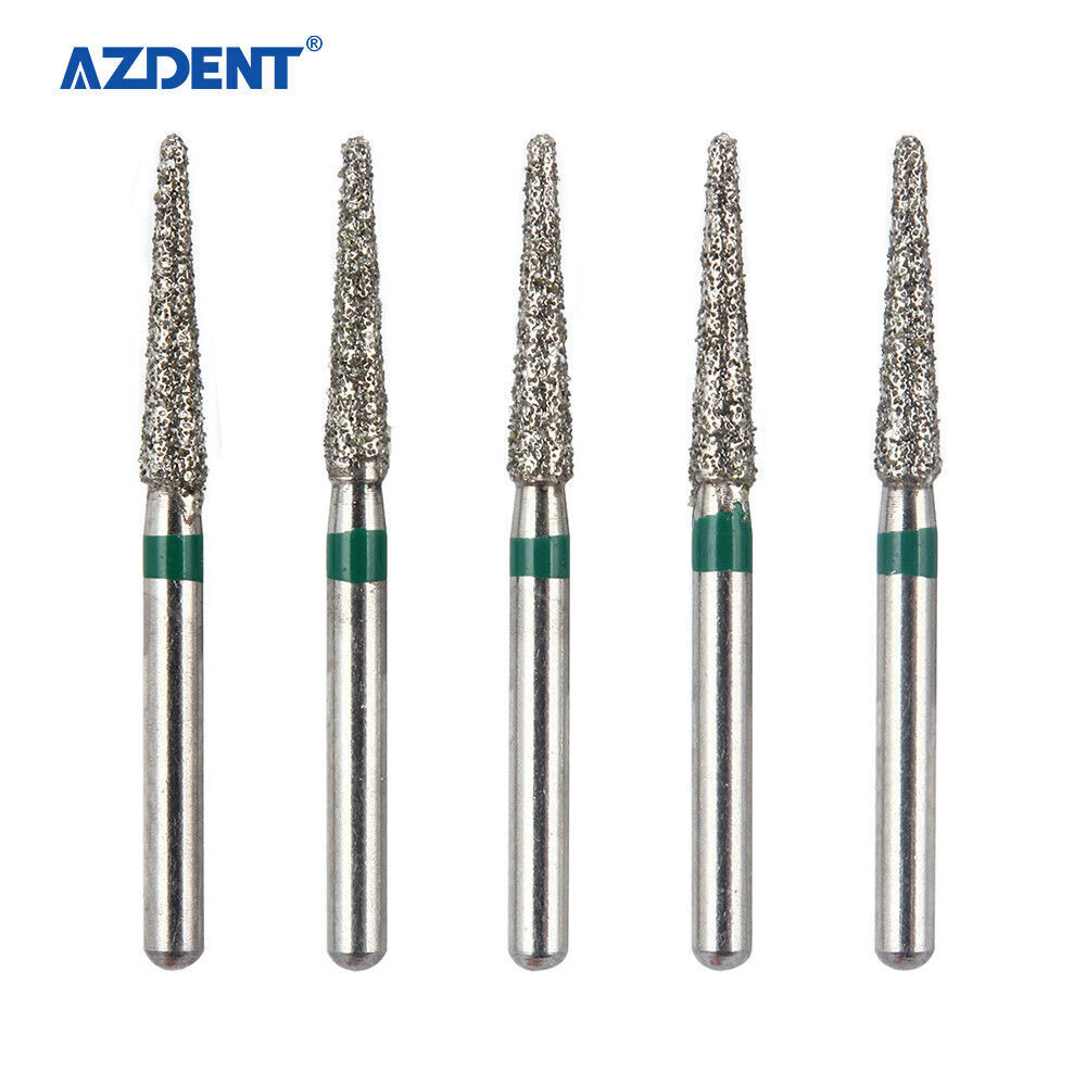 5Pcs/kit Dental Turbine Diamond Burs For High Speed Handpiece FG Burs For friend