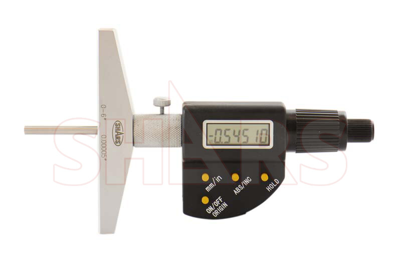 SHARS TOOLS 0-12"/304.8mm Electronic Depth Micrometer! #]