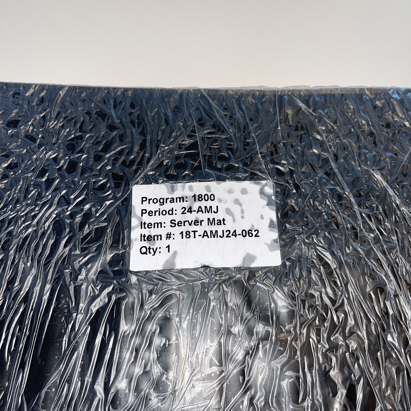 1800 Tequila 15" x 15" Black Rubber Bar Spill Server Mat NEW for MAN CAVE Brew