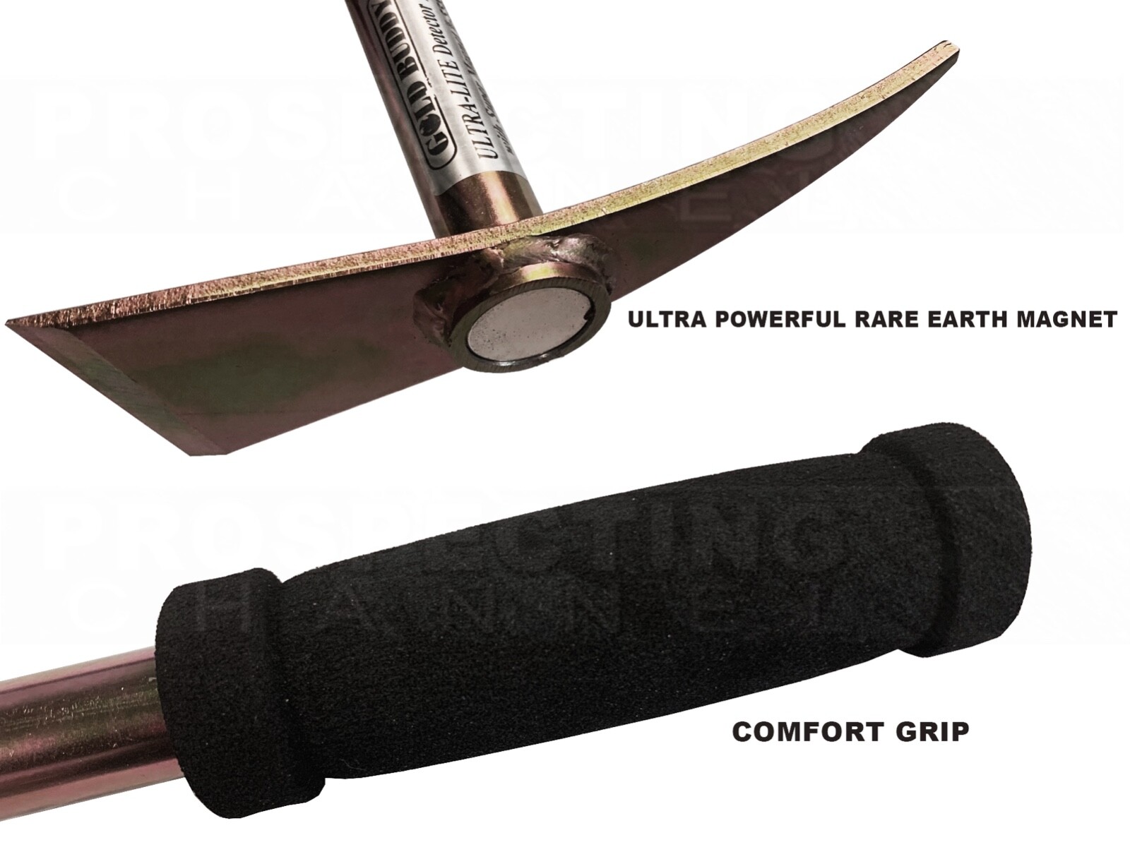 GOLD BUDDY JOBE ULTRA LITE With Rare Earth Magnet GOLD PROSPECTING DETECTOR PICK
