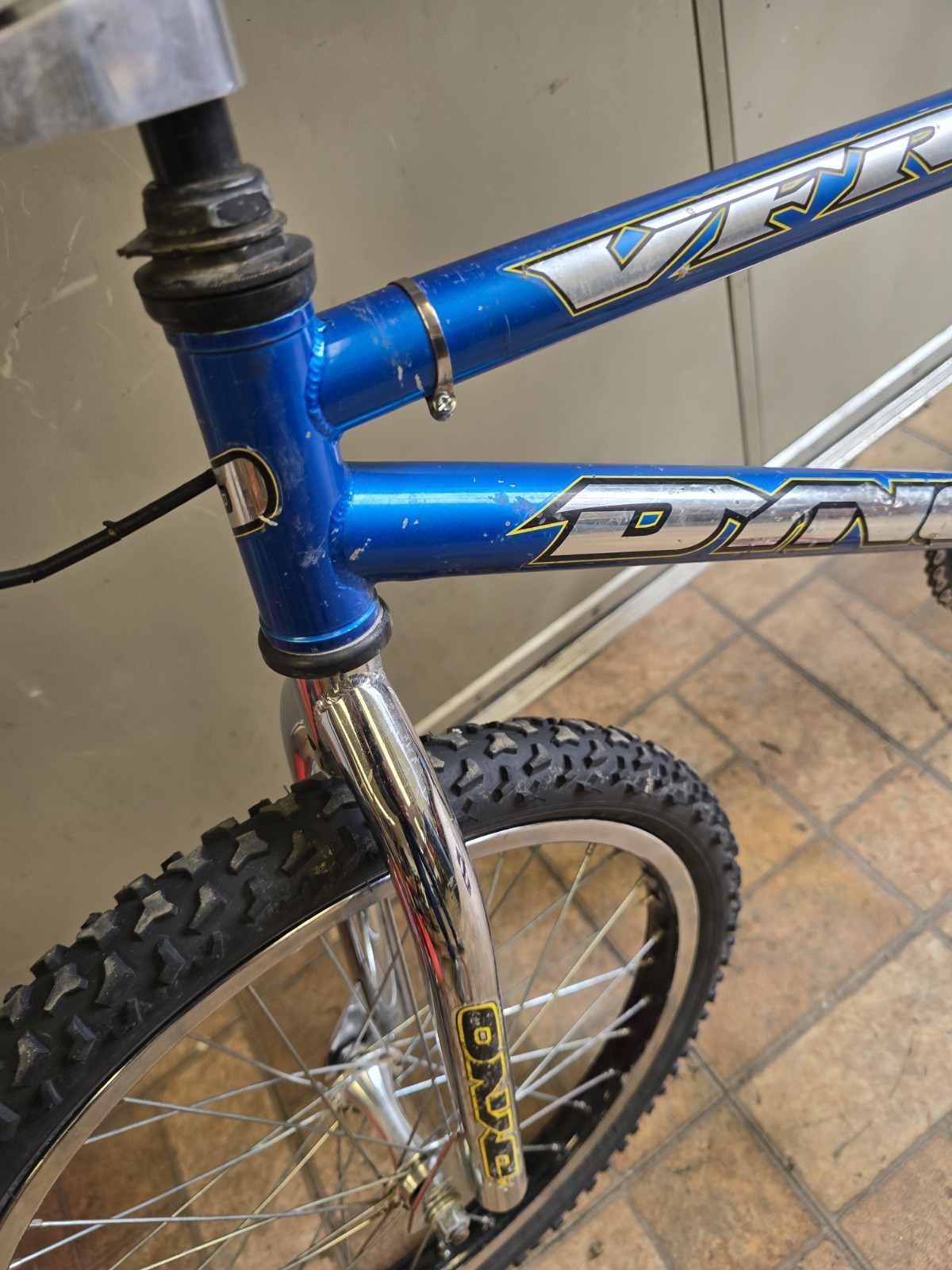 1995 Dyno VFR BMX Bicycle Complete Blue Old Mid School BMX