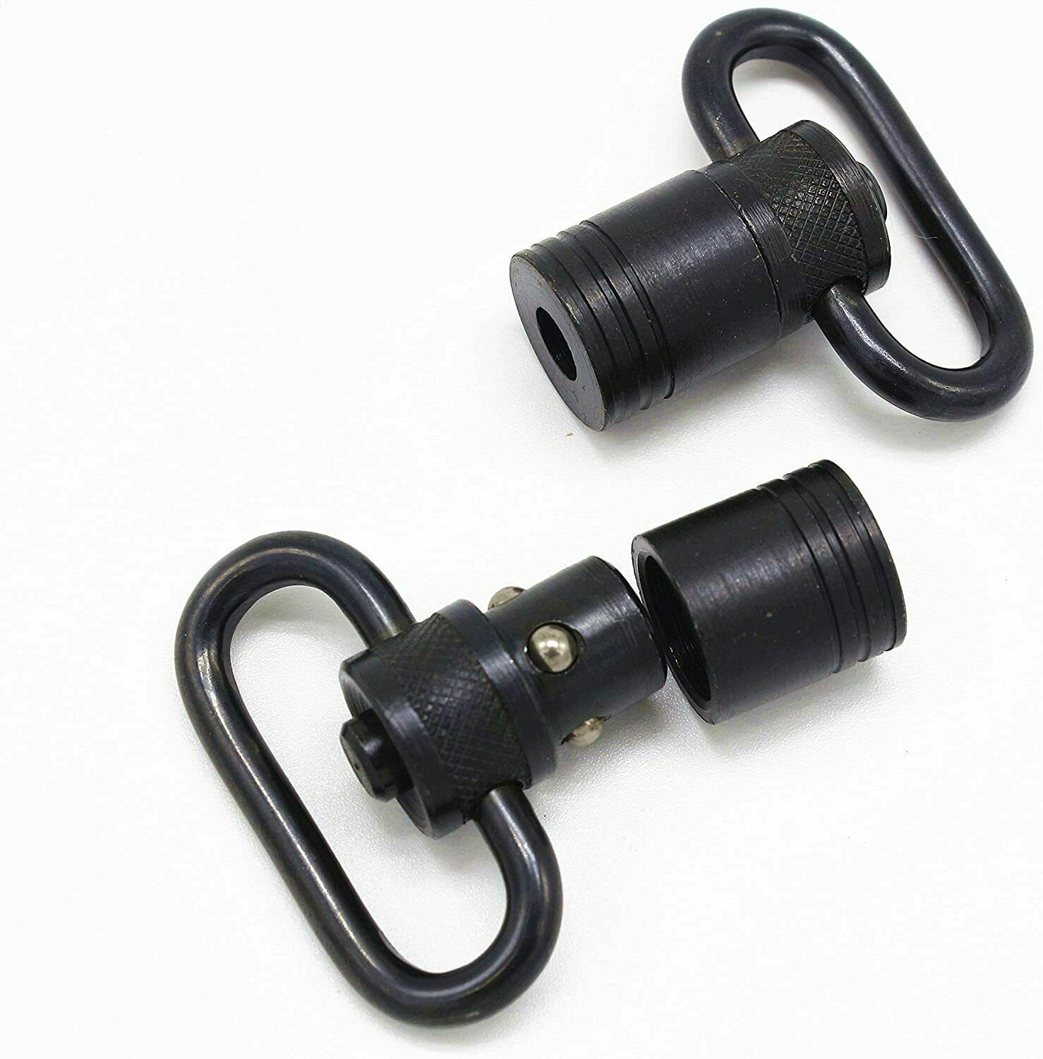 2Pack QD Tactical Push Button Sling Swivel Mount Adapter For Shotgun Gun & Rifl