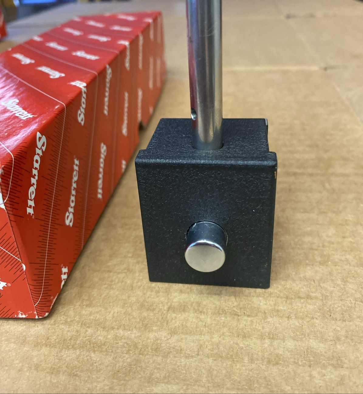 Starrett No. 657AA magnetic base 657 Complete Set Made in the U.S.A.