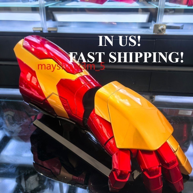 US STOCK 2025 Iron Man MK42 1/1 Gauntlet Arm Wearable Armor Voice/Remote Control