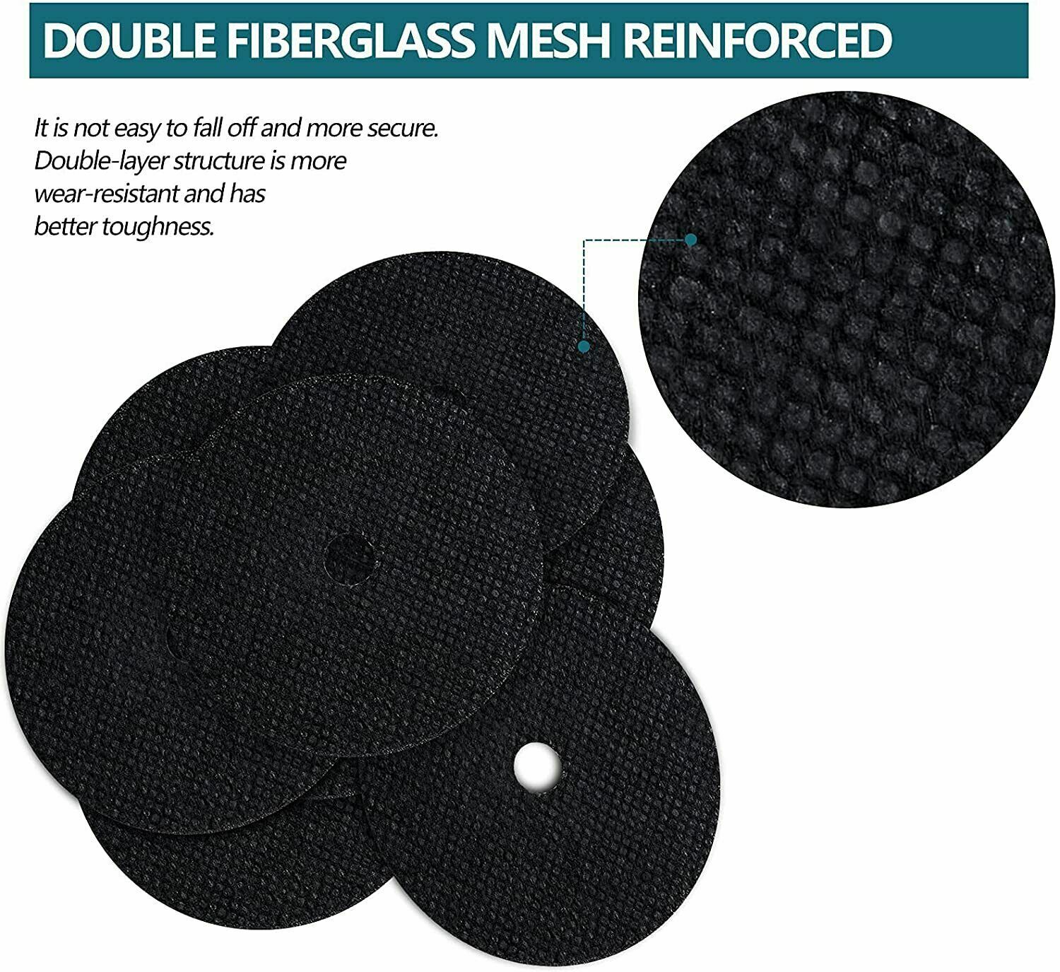 50 Pack 3 inch x1/16"x3/8" Cut Off Wheels Die Grinder Metal Steel Cutting Disc