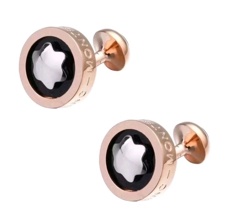 Montblanc Rose Gold Cufflinks